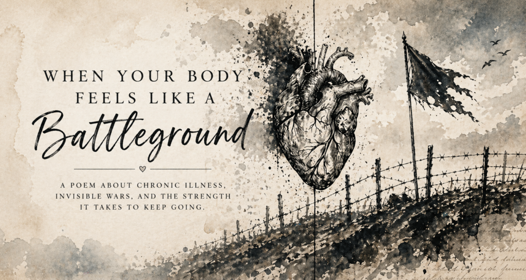 When your body is a battleground: a poem about chronic illness